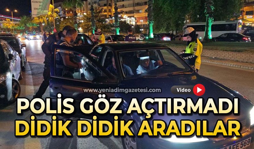 Polisten bayram öncesi huzur ve güven uygulaması