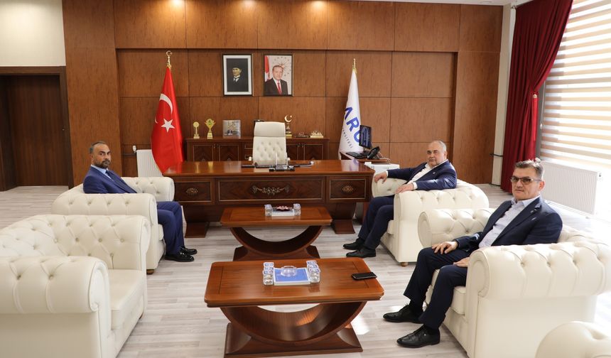 Milletvekili Aldatmaz’dan Rektör Akkaya’ya ziyaret