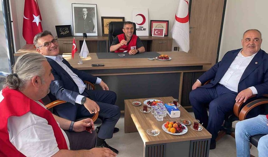 Milletvekili Aldatmaz’dan Kızılay Başkanı yalçın’a ziyaret