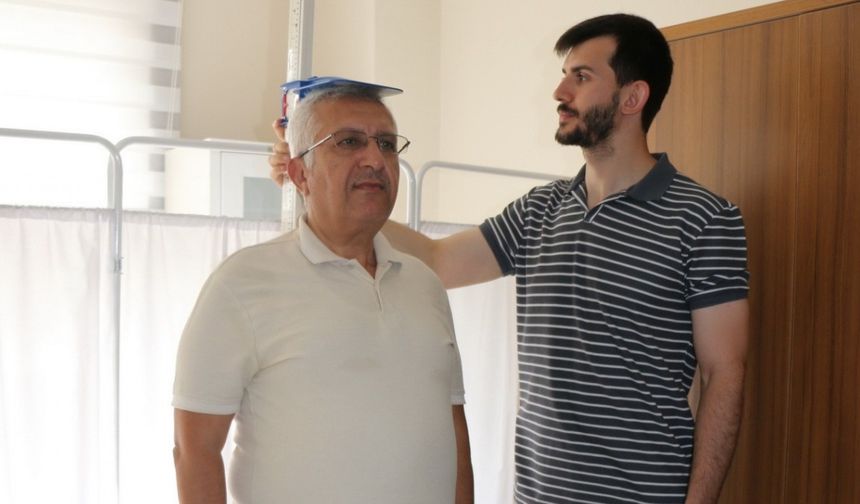 Orman personelleri sağlıklı yaşam için ölçümden geçti