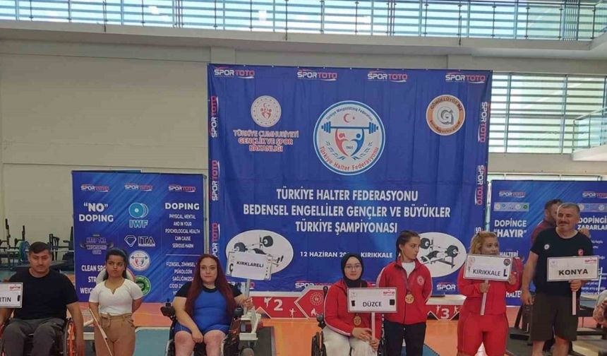 Türkiye Şampiyonası’nda 2 altın madalya