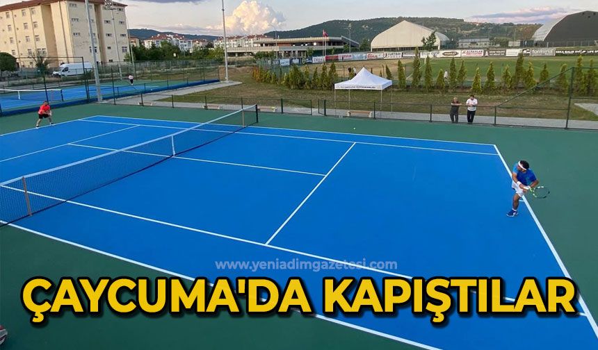 Çaycuma'da kapıştılar