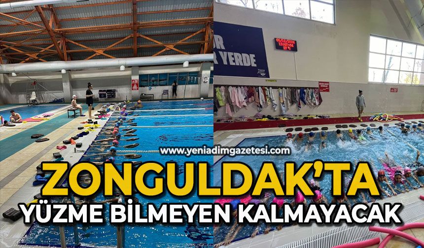 Zonguldak’ta yüzme bilmeyen kalmayacak