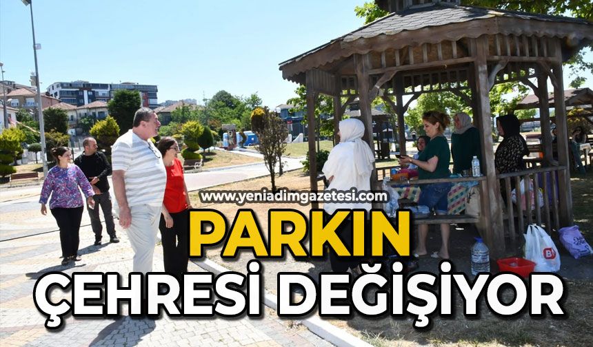 Parkın çehresi değişiyor