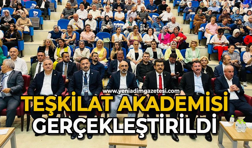 Teşkilat Akademisi gerçekleştirildi