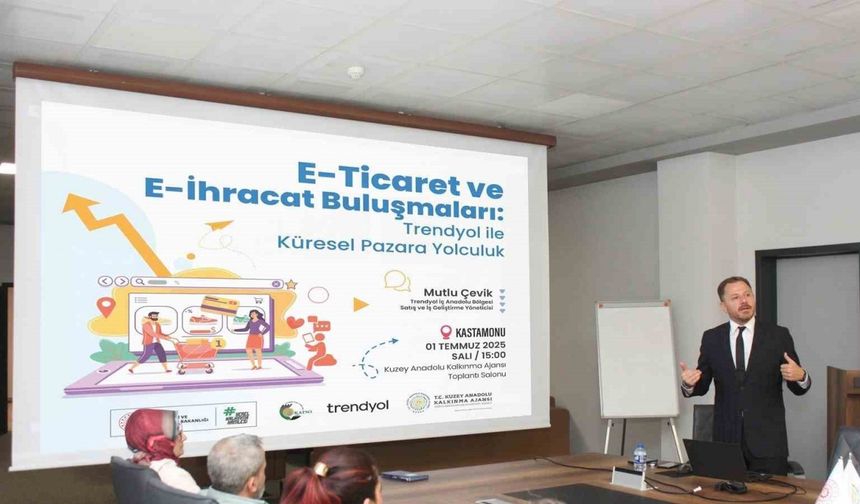 Girişimcilere e-ticaret ve e-ihracat fırsatları anlatıldı