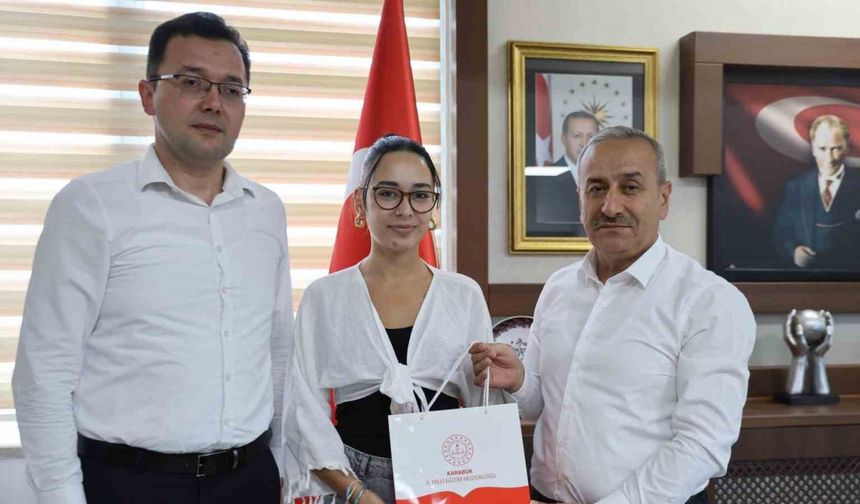 Karabüklü öğrenci slogan yarışmasında birinci oldu