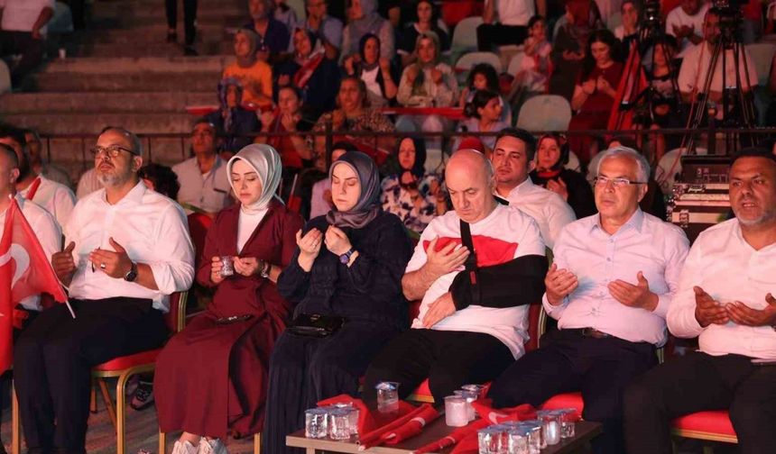 Raporlu olmasına rağmen 15 Temmuz’u unutmadı