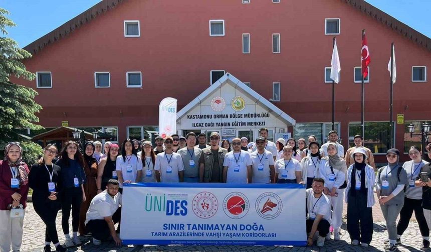 Üniversite öğrencilerine yaban hayatı anlatıldı