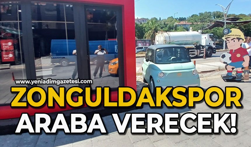 Zonguldakspor araba verecek!