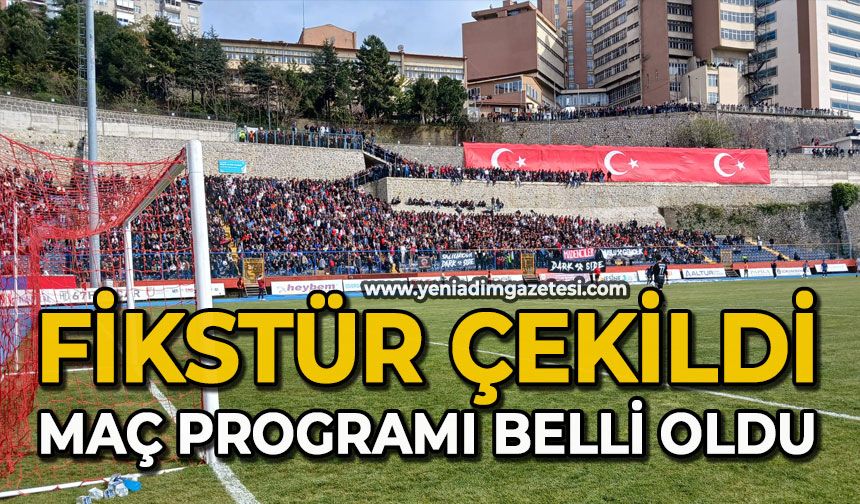 Fikstür çekildi, maç programı belli oldu