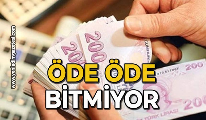 Öde öde bitmiyor