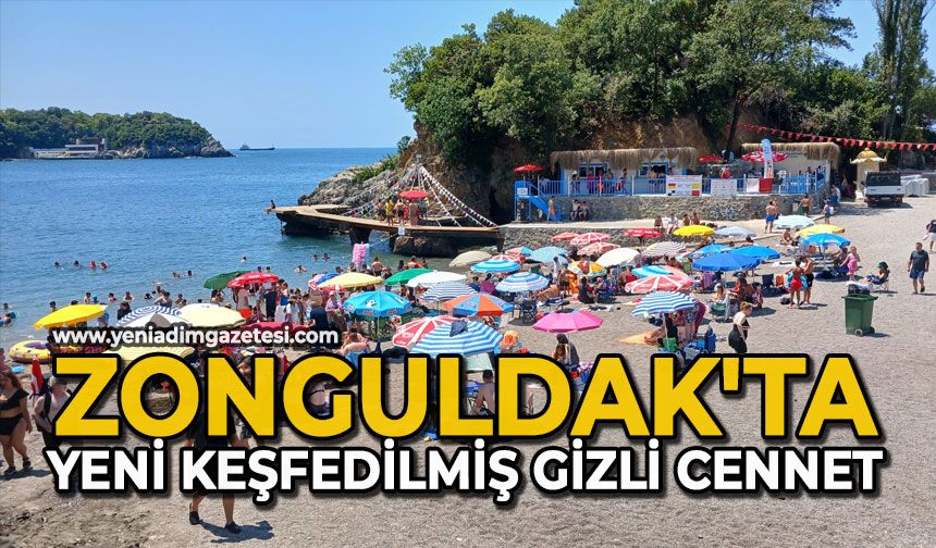 Zonguldak'ta yeni keşfedilmiş gizli cennet