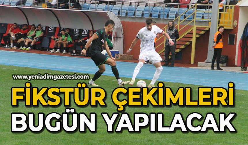 Fikstür çekimleri bugün yapılacak