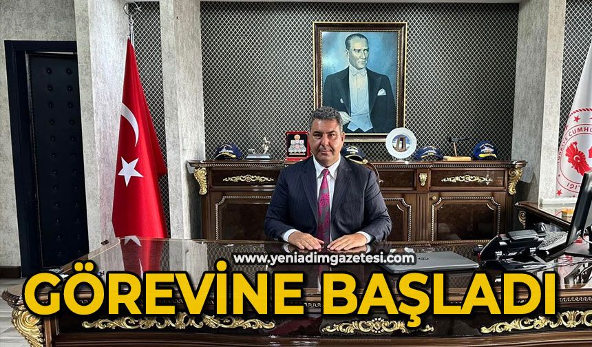 Görevine başladı