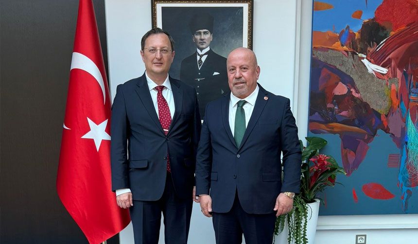 ATGB Başkanı Buyurman, Berlin Büyükelçisi Turan ile görüştü