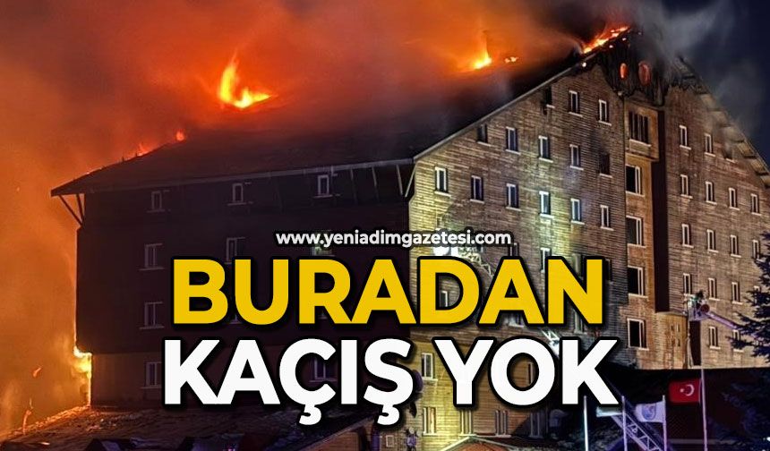 Buradan kaçış yok