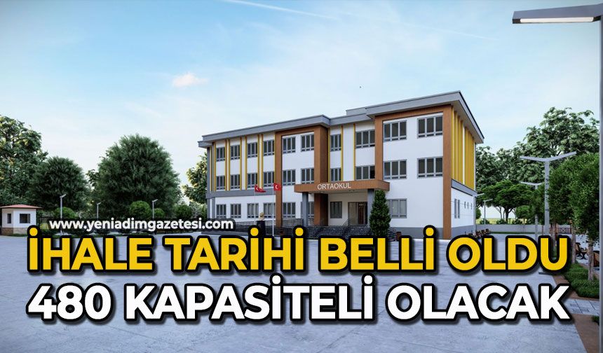 İhale tarihi belli oldu, 480 kapasiteli olacak