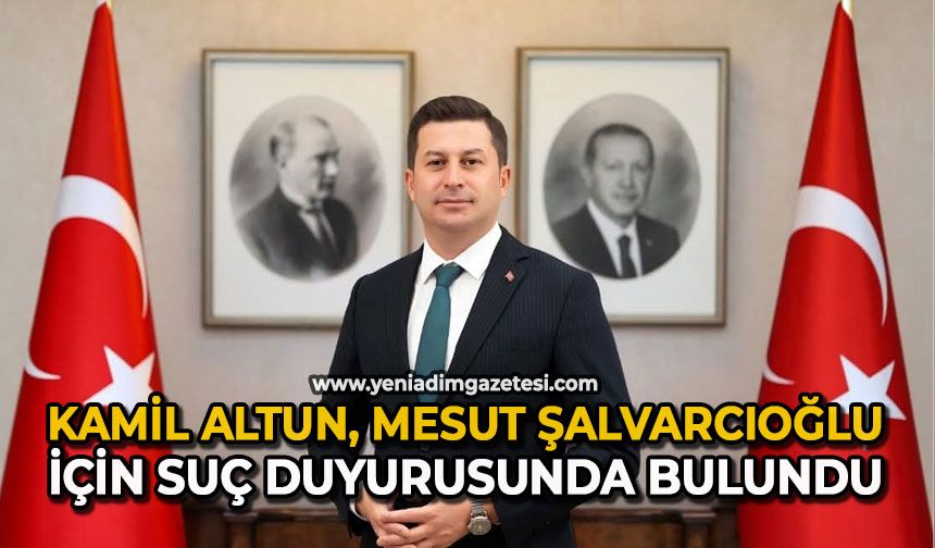 Kamil Altun, Mesut Şalvarcıoğlu için suç duyurusunda bulundu
