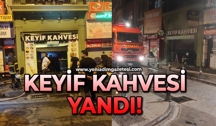 Keyif Kahvesi yandı!