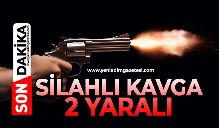 Silahlı kavga: 2 yaralı