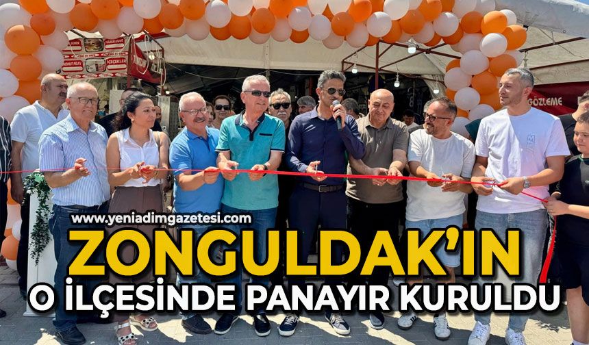 Zonguldak’ın o ilçesinde panayır kuruldu