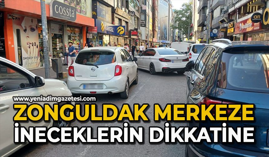 Zonguldak merkeze ineceklerin dikkatine