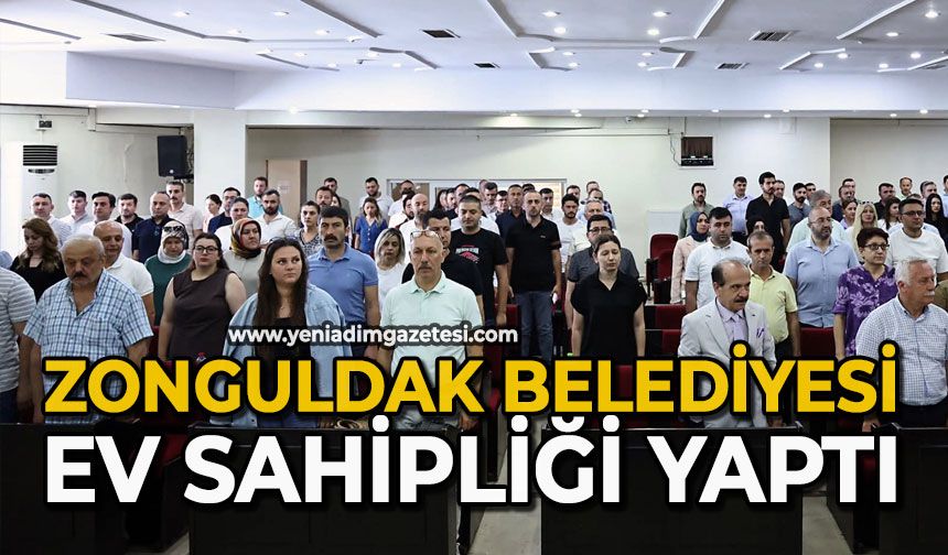 Zonguldak Belediyesi ev sahipliği yaptı