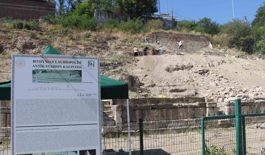 Bolu Antik Stadion’da kazı çalışmaları başladı
