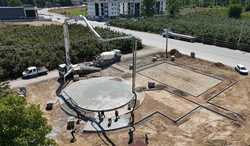 Yeni park için çalışmalar başladı