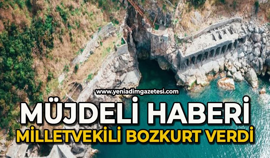 Müjdeli haberi Milletvekili Bozkurt verdi