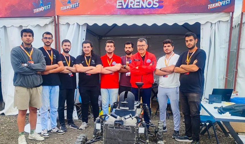 Karabük Üniversitesi Evrenos Takımı, TEKNOFEST’te Türkiye 5’incisi Oldu