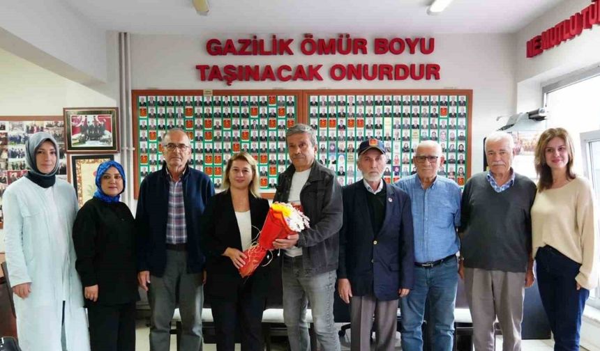 Gaziler Günü’nde anlamlı ziyaret