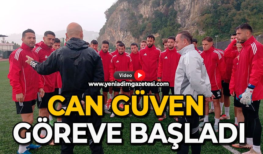 Can Güven göreve başladı