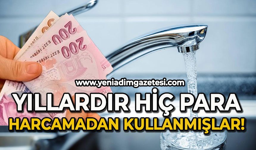 Yıllardır hiç para ödemeden kullanmışlar!