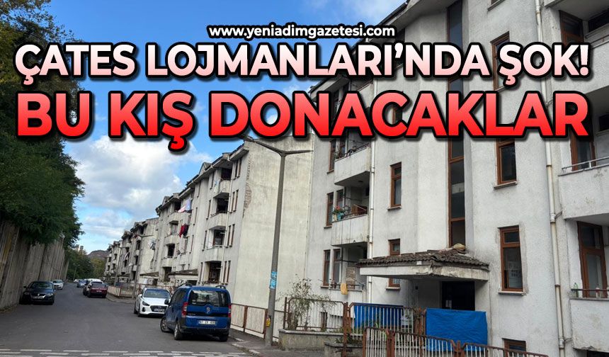 ÇATES Lojmanları'nda şok: Bu kış ısınmak yok!