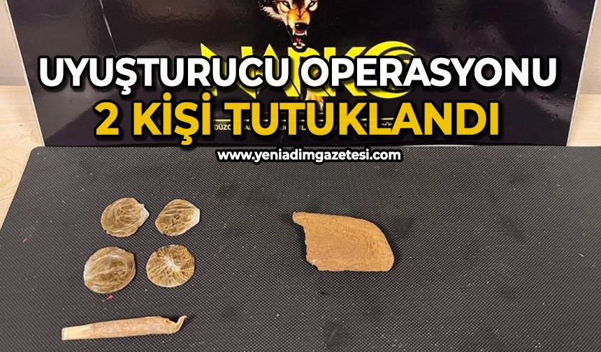 Uyuşturucu operasyonu: 2 kişi tutuklandı