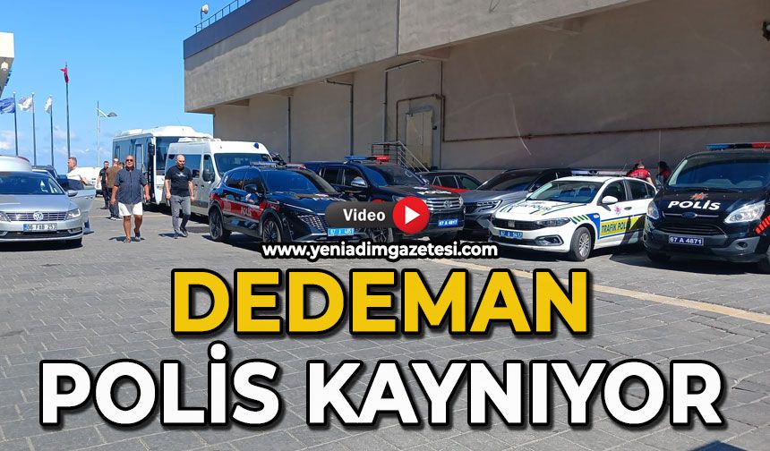 Dedeman polis kaynıyor