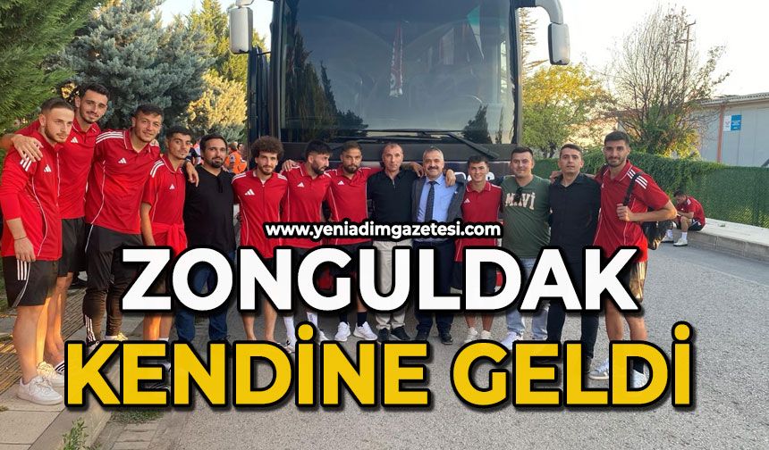 Zonguldak kendine geldi