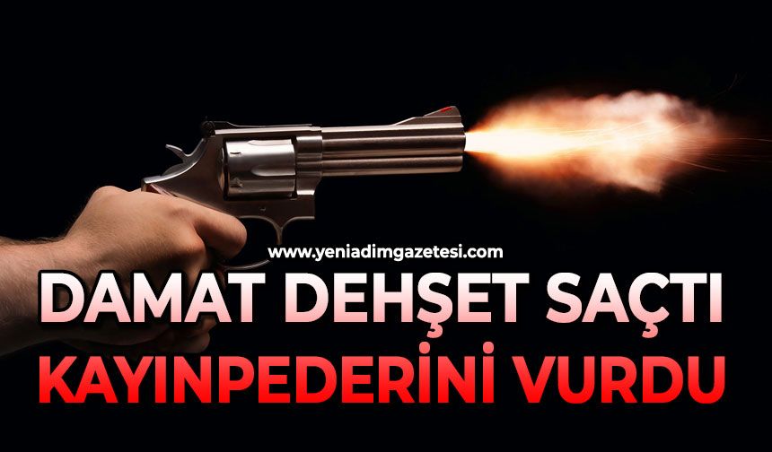 Aile içi tartışma silahlı kavgaya dönüştü: Kayınpederini vurdu
