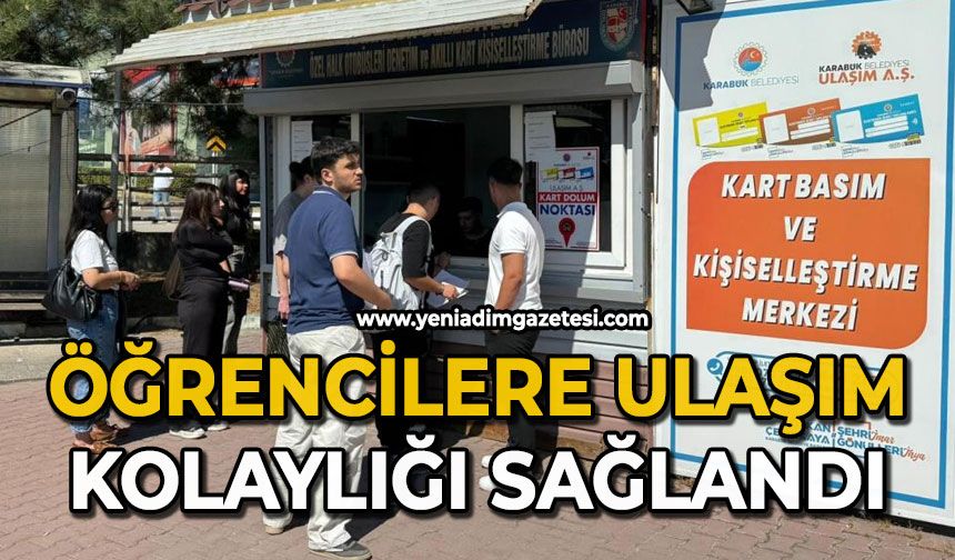 Öğrencilere ulaşım kolaylığı sağlandı