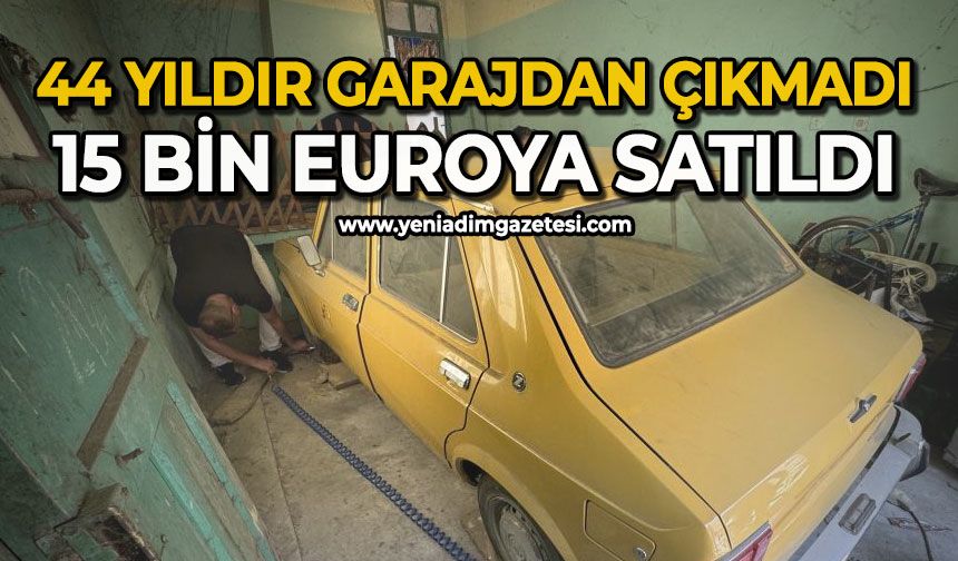 44 yıldır garajda korundu, 15 bin euroya satıldı