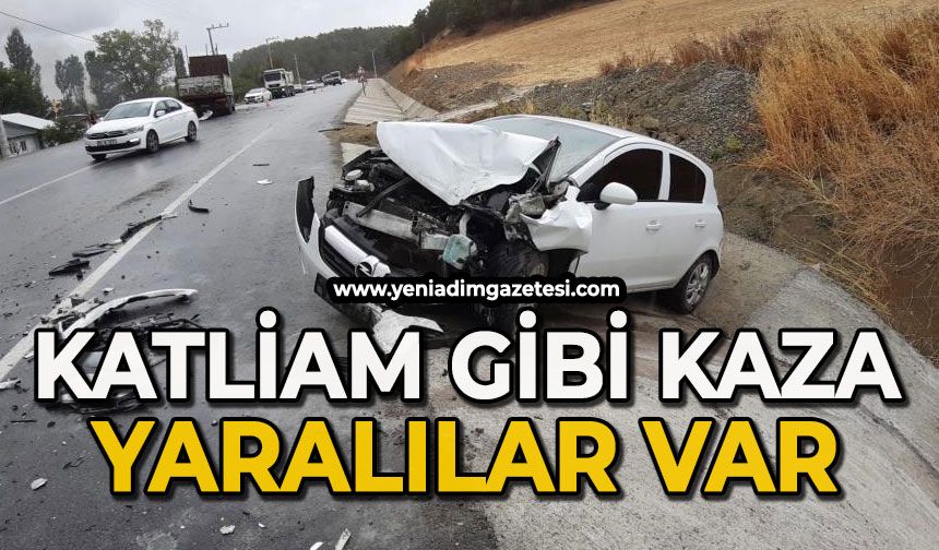 Katliam gibi kaza: Yaralılar var