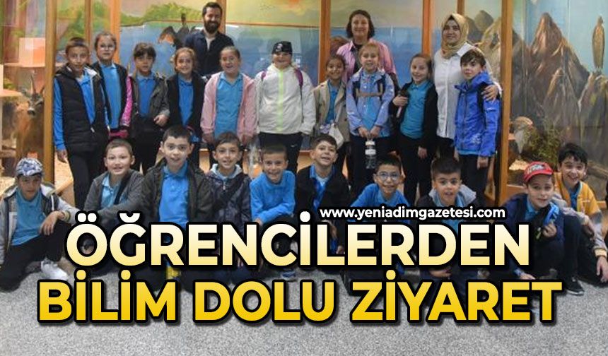 Öğrencilerin bilim dolu ziyareti