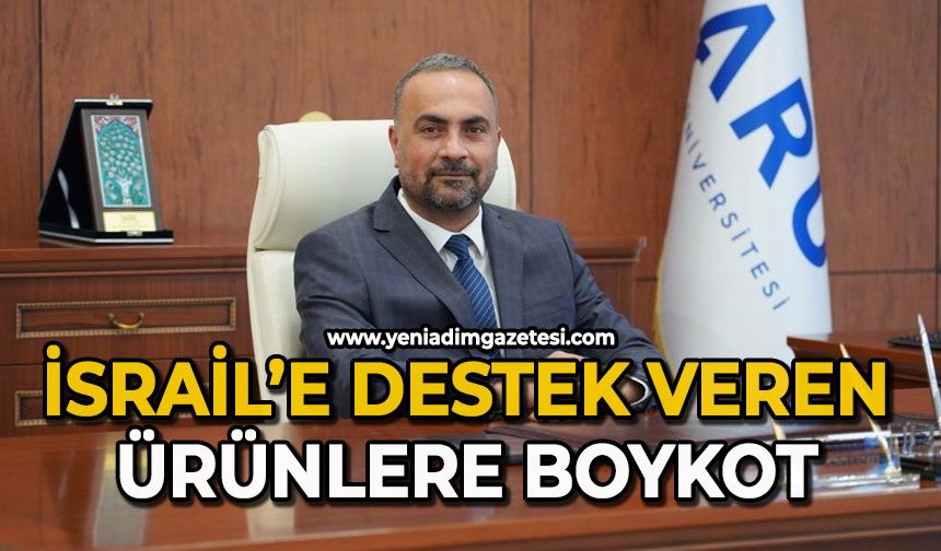 İsrail’e destek veren ürünlere boykot