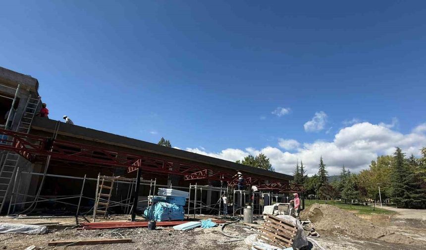 5000 Evler’de Sosyal Tesis Çalışmaları Sürüyor