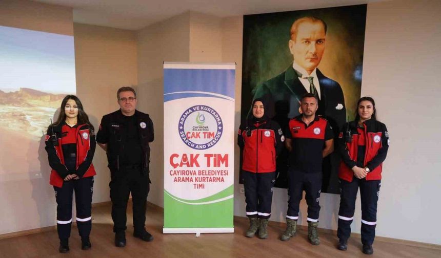 ÇAK-TİM’den kaymakamlık personeline deprem eğitimi