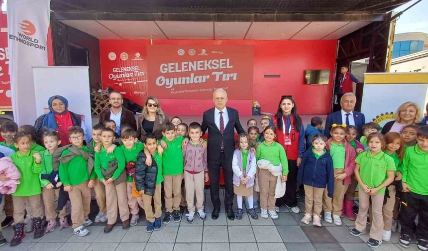 Geleneksel oyunlar tırı Düzce’de