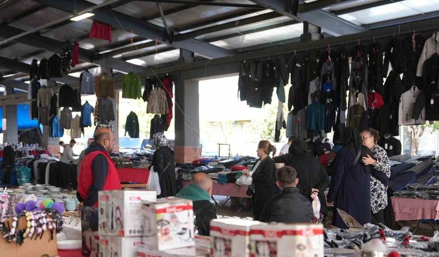 Hamidiye pazaryerinde panayır