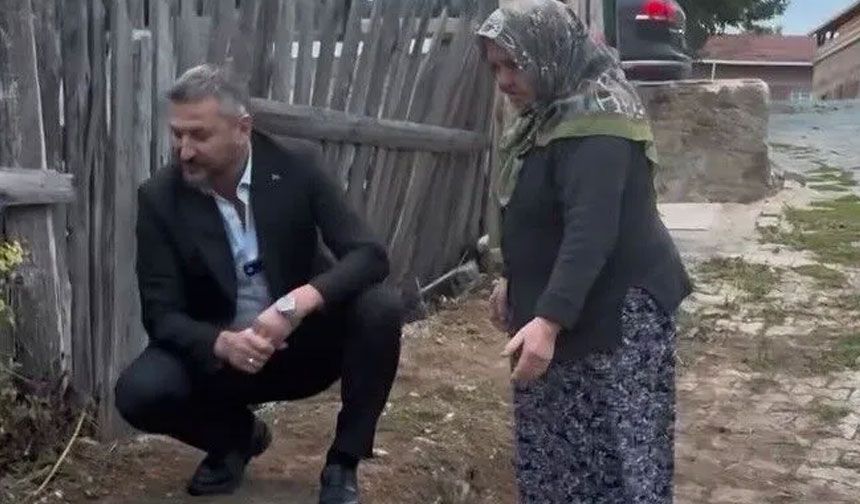 Başkan Civa'nın samimi tavırları sosyal medyada ilgi görüyor